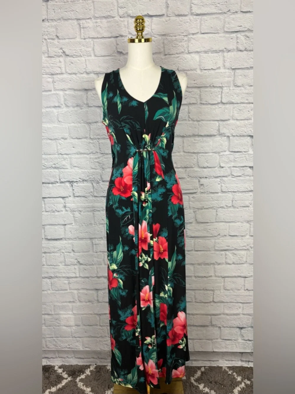 Tommy Bahama Desert Holiday Maxi Sleeveless Dress Size S - Picture 3 of 8
